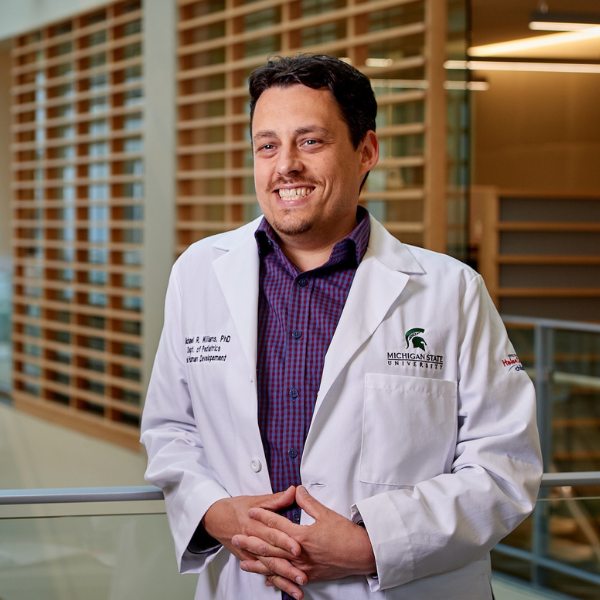 Michael Williams, PhD, headshot.